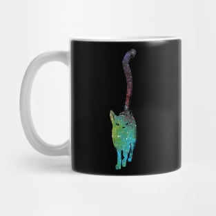 Galaxy Cat Nebula Double Exposure Number 2 Mug